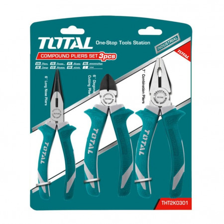 Набор плоскогубцев TOTAL THT2K0301 - image 1