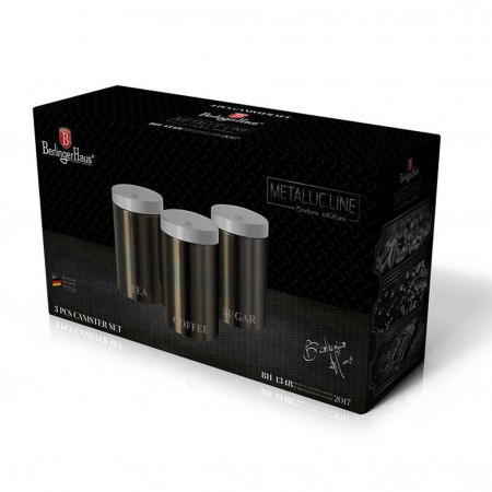 Набор посуды Berlinger Haus BH-1348 Metallic Line Carbon Edition - image 2