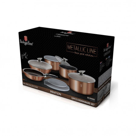 Набор посуды Berlinger Haus BH-1591 Rose Gold Collection - image 4