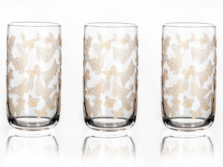 Набор стаканов Butterfly 365 мл 3 шт. - image 1
