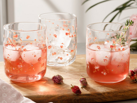 Набор стаканов Pinky Rose 270 мл 3 шт. - image 2