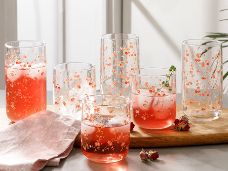 Набор стаканов Pinky Rose 270 мл 3 шт. - image 3