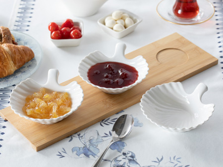 Набор тарелок для варенья Alvin 13x13x5 см 4 шт. - image 1