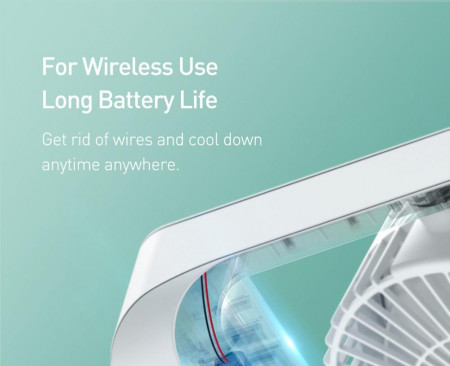 Настольный вентилятор Baseus (CXMF-A02) - image 2