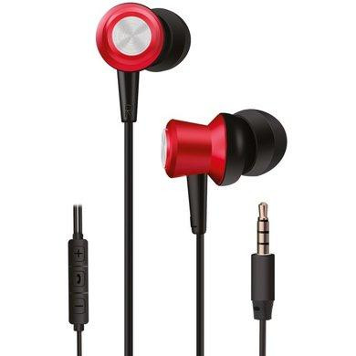 Наушники 2E A1 ErgonomicFit Mic Red, Black - image 1