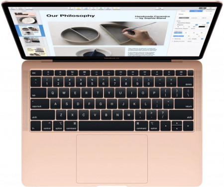 Ноутбук Apple MacBook Air 13 Retina display True Tone Mid Core i5, 8GB/128GB 2019 (Gold) - image 2