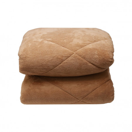 Одеяло ZAMBAK вельсофт бежевое - image 3