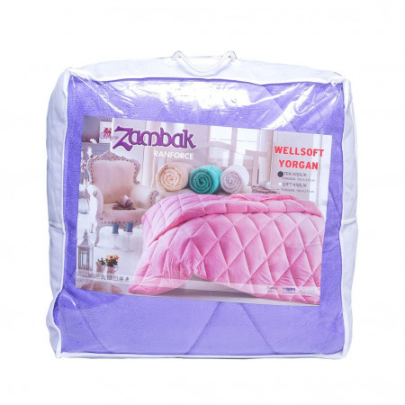 Одеяло ZAMBAK вельсофт фиолетовое - image 2