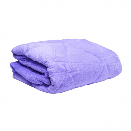 Одеяло ZAMBAK вельсофт фиолетовое - image 1