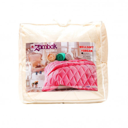 Одеяло ZAMBAK вельсофт молочное - image 3