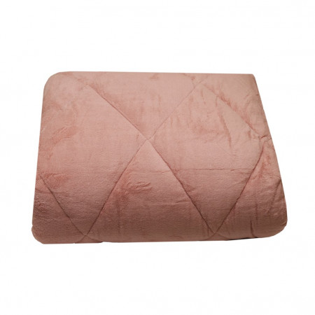 Одеяло ZAMBAK вельсофт персиковое - image 3