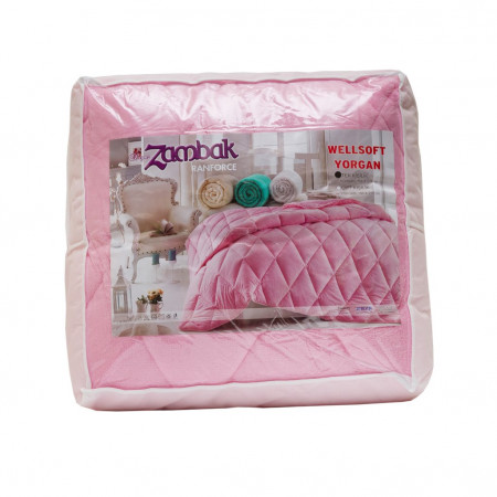Одеяло ZAMBAK вельсофт розовое - image 2