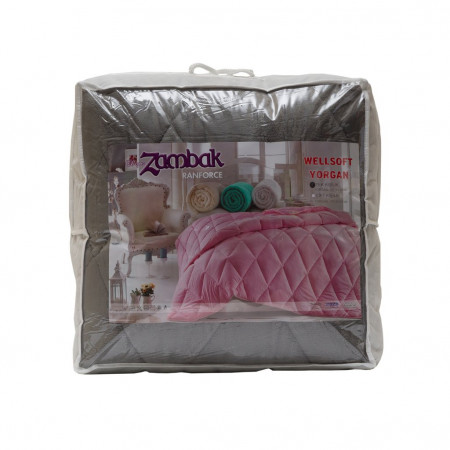 Одеяло ZAMBAK вельсофт серое - image 4