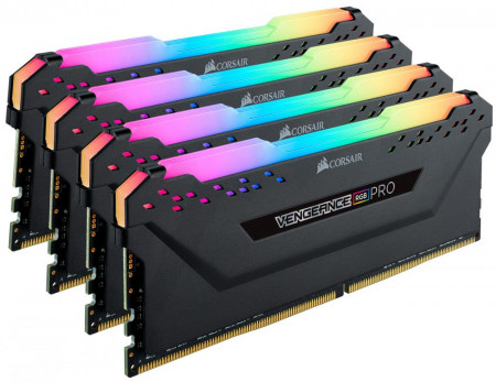 Оперативная память Corsair Vengeance RGB Pro DDR4 128Gb (4x32GB) 3200Mhz - image 2