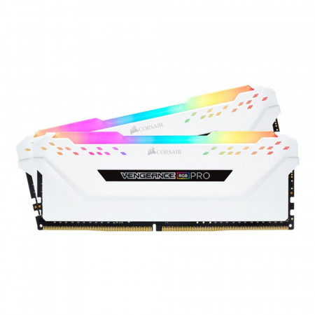 Оперативная память Corsair Vengeance RGB Pro DDR4 32Gb (2x16GB) 3200Mhz (Black, White) - image 3