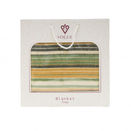 Плед EN VOGUE коричнево-зеленый - image 4