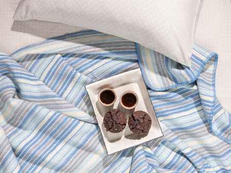 Плед Striped Waffle 150×200 см - image 1