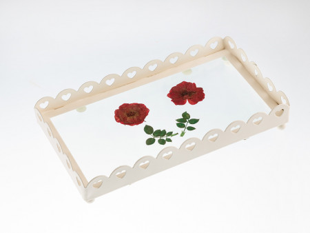 Поднос Antıque Rose 21,2x12x3,7 см - image 1