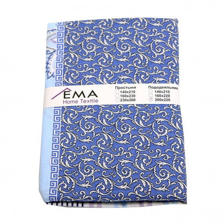 Пододеяльник EMA AD-0848 с печатью 2-хспальный - image 2