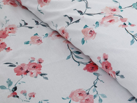 Пододеяльник из хлопка Chichi Roses 200×220 см - image 3