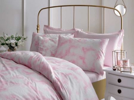 Пододеяльник из хлопка Fancy Marble 200×220 см - image 1