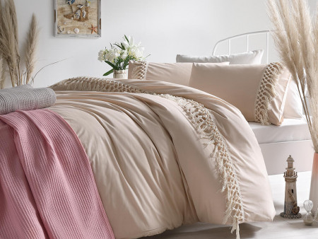 Пододеяльник из хлопка Macrame 160×220 см - image 1