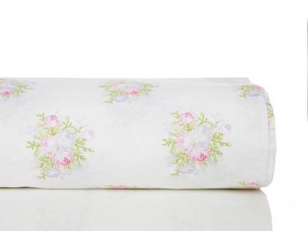 Пододеяльник из хлопка Pale Roses 200×220 см - image 2