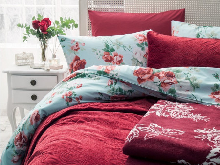 Пододеяльник из хлопка Rosejoy 200×220 см - image 1