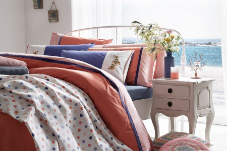 Пододеяльник из хлопка Vivacious 200×220 см - image 1