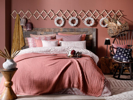 Покрывало для кровати Pure Folk 200×220 см и наволочки 50х70 см - image 2