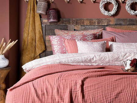 Покрывало для кровати Pure Folk 200×220 см и наволочки 50х70 см - image 1