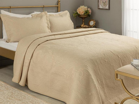 Покрывало для кровати Zen 250×260 см и наволочки 50х70 см - image 1