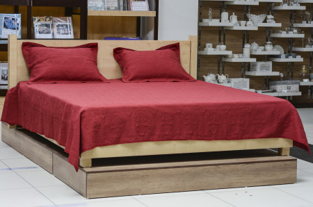 Покрывало MIAMOE Grace Bordeaux - image 2