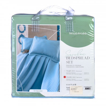 Покрывало MIAMOE Sorebox Turquise - image 5