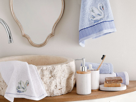 Полотенце для лица Swan Lake 50×80 см - image 2