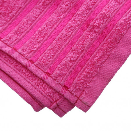 Полотенце махровое 20190 розовое размер 50х90 - image 3