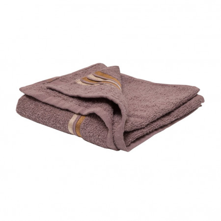 Полотенце махровое LUX HOME бордовое - image 1