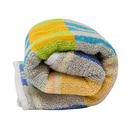 Полотенце махровое LUX HOME голубое в клетку - image 4