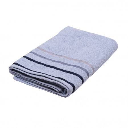 Полотенце махровое LUX HOME серое - image 1