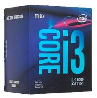 Процессор Intel Core i3-9100F - image 1