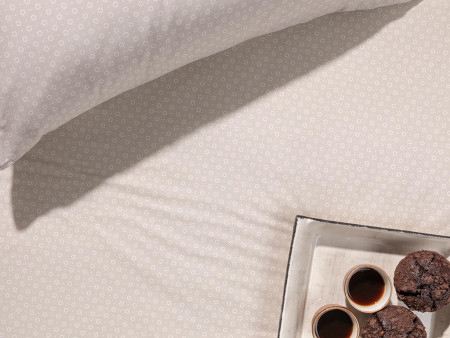 Простынь из хлопка Urban Dots 260×280 см - image 1