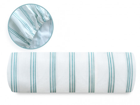 Простынь на резинке Summer Stripe 200×200 см - image 1