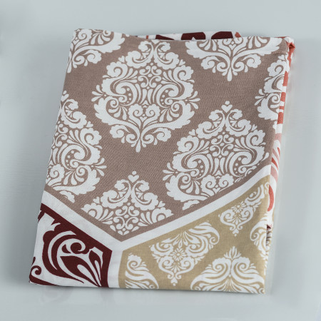 Простыня LUX HOME ранфорс белая Heart - image 2