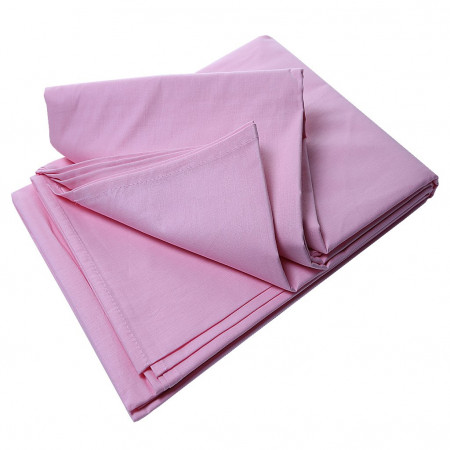 Простыня LUX HOME ранфорс розовая Quartz - image 2