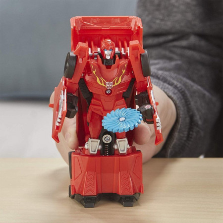Робот HASBRO TRANSFORMERS Cyberverse 1 Step ast Hot Rod - image 3