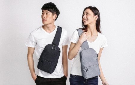 Рюкзак Xiaomi City Sling Bag (Gray, Dark Gray) - image 2