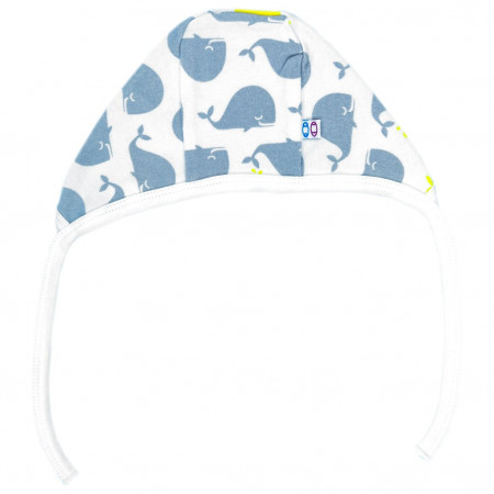 Шапочка Kid kid цвет комби Baby с завязочками - image 2