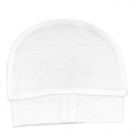 Шапочка Kid kid для новорожденного цвет белый с принтом для девочки - image 2