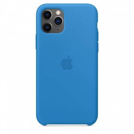 Силиконовый чехол для Iphone 12 pro max Blue - image 1