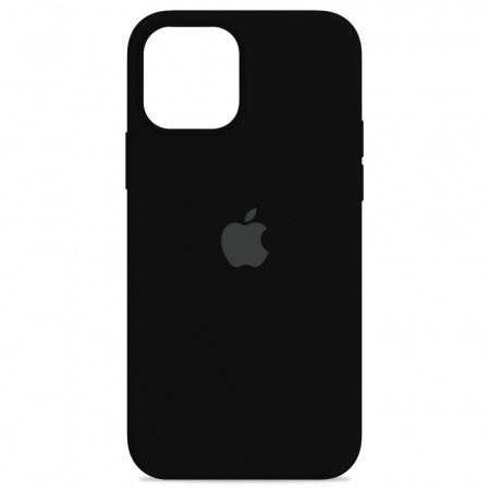Силиконовый чехол для Iphone 12/12 pro Black - image 1